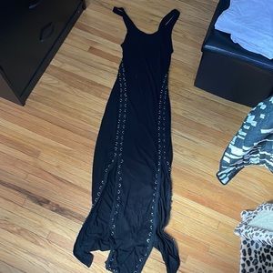 Lace Up Dress